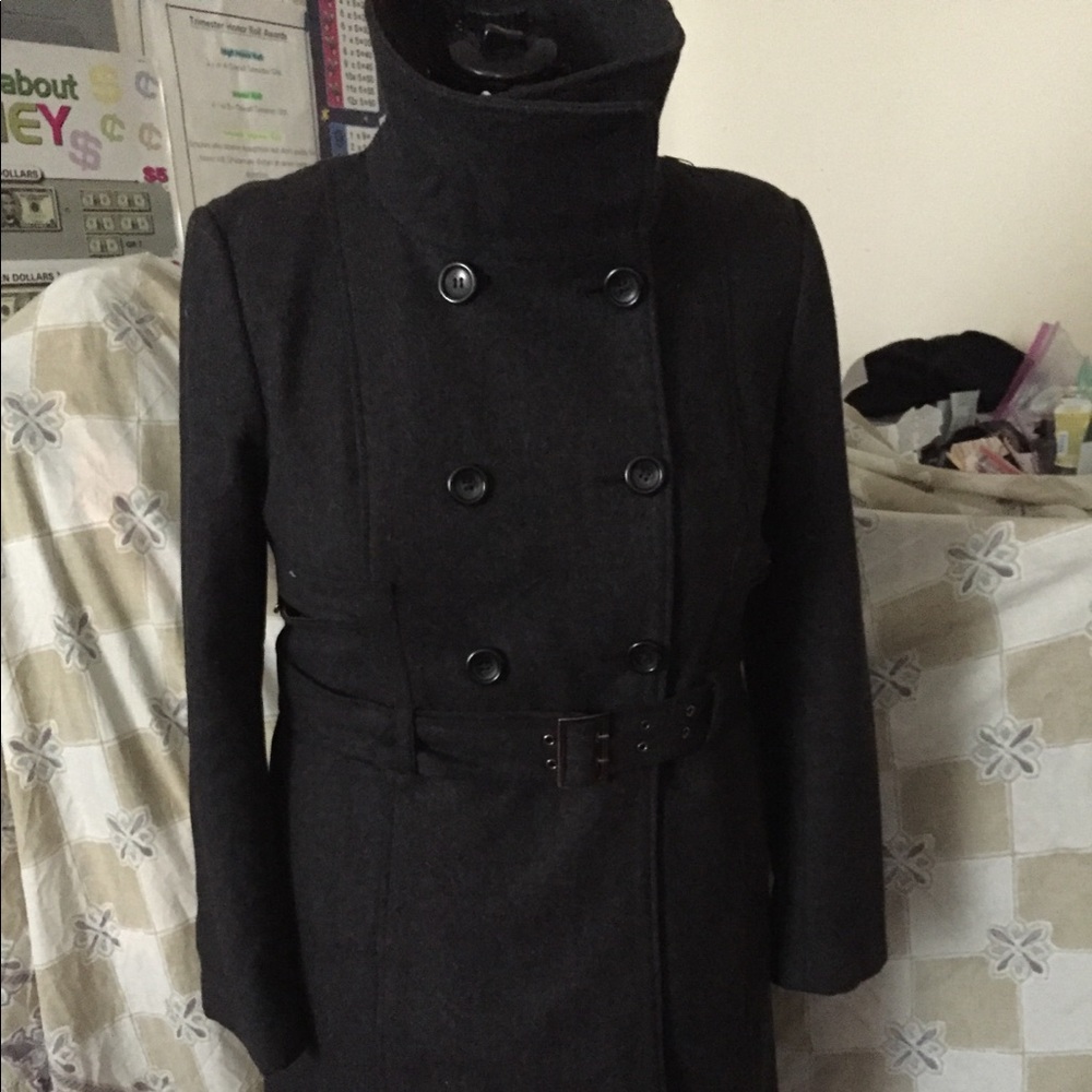Guess long pea coat